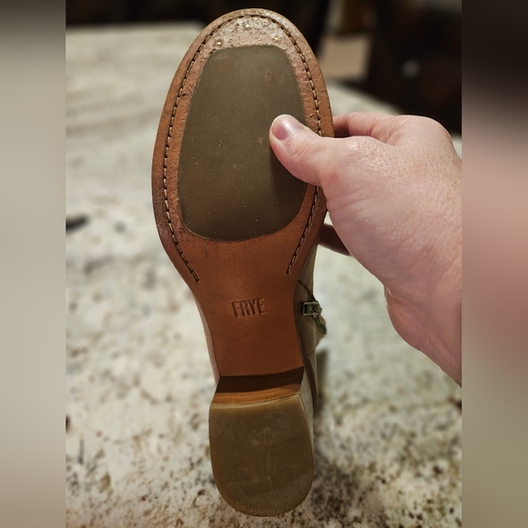 Frye Boots Nora Zip Short Boots Dusty Rose - Picture 5 of 9